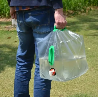 Ultmiative water container. With a capacity of 5.3 gal - do not run 100 times to the watering place in the pasture
